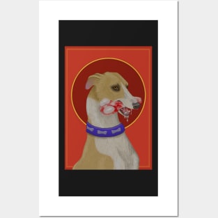 Whippet Posters and Art